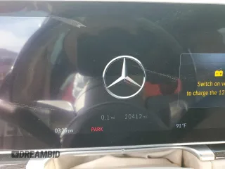 2023 Mercedes-Benz S-Class S 500 with VIN W1K6G6DB7PA197070, listed as a Copart auction lot 43637385 with 20,412 mi miles and Salvage Title. Bid and sale history available at carsss.com. Image 9.