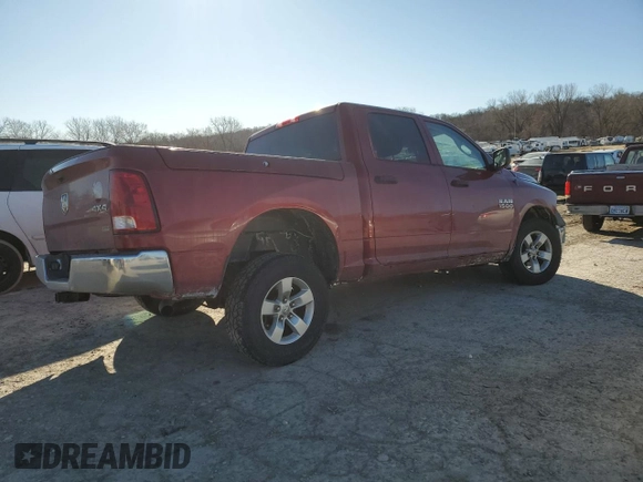 2013 Ram 1500 Tradesman with VIN 1C6RR7KP5DS532135, listed as a Copart auction lot 46298755 with Not Provided miles and Salvage Title. Bid and sale history available at carsss.com. Image 3.