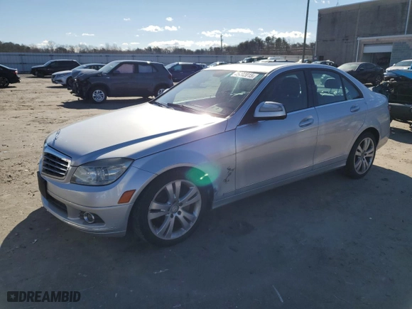 2008 Mercedes-Benz C-Class 3.0L Sport with VIN WDDGF54X58F042891, listed as a Copart auction lot 45402015 with 159,273 mi miles and Salvage Title. Bid and sale history available at carsss.com. Image 1.