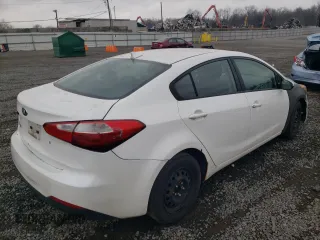 2014 Kia Forte LX with VIN KNAFK4A67E5067720, listed as a Copart auction lot 51106145 with 222,903 mi miles and Clean Title. Bid and sale history available at carsss.com. Image 3.