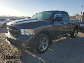 2018 Ram 1500 Express with VIN 1C6RR7FT0JS135340, listed as a Copart auction lot 48377635 with 122,456 mi miles and Salvage Title. Bid and sale history available at carsss.com. Image 1.