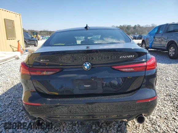 2021 BMW 2 Series 228i xDrive with VIN WBA73AK06M7H58270, listed as a Copart auction lot 45568965 with 78,412 mi miles and Salvage Title. Bid and sale history available at DreamBid. Image 6.