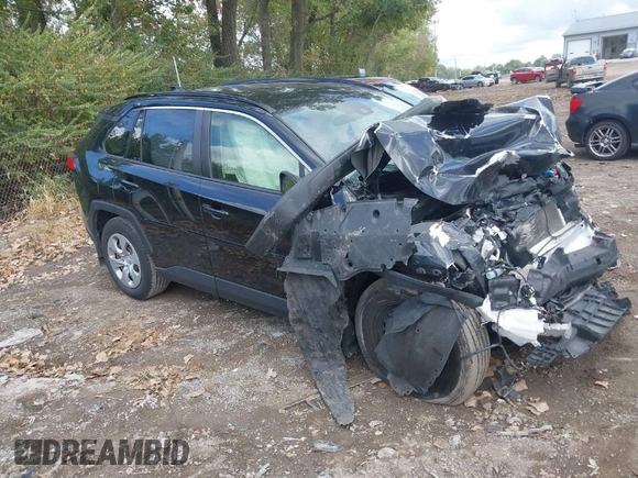 2019 Toyota RAV4 LE with VIN JTMH1RFV6KJ006440, listed as a IAAI auction lot 40428772 with 169,218 mi miles. Bid and sale history available at carsss.com. Image 1.