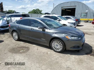 2015 Ford Fusion SE Hybrid with VIN 3FA6P0LU1FR136933, listed as a Copart auction lot 55417045 with 165,627 mi miles and Clean Title. Bid and sale history available at carsss.com. Image 4.
