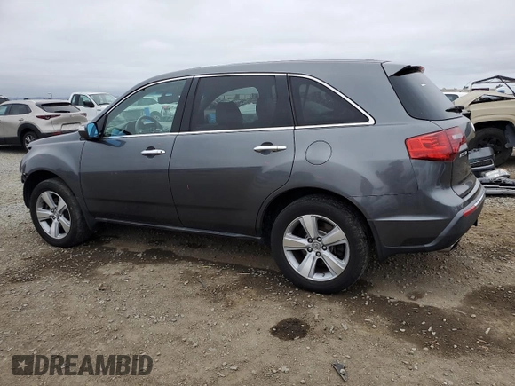 2011 Acura MDX with VIN 2HNYD2H26BH508846, listed as a Copart auction lot 58979975 with 207,604 mi miles and Salvage title. Bid and sale history available at DreamBid. Image 2.