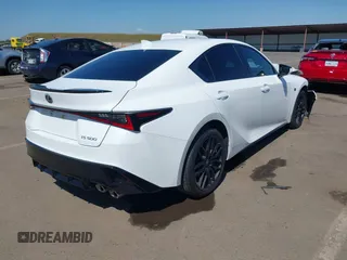 2023 Lexus IS 500 F Sport Performance z VIN JTHAP1D24P5004680, wystawiony jako IAAI lot #42148795 z przebiegiem 14 791 mil mil oraz . Historia ofert i sprzedaży dostępna na DreamBid. Obrazek 4.