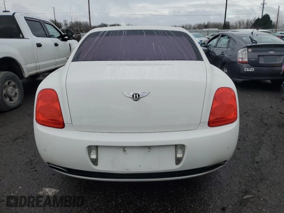 2006 Bentley Flying Spur with VIN SCBBR53W36C037890, listed as a Copart auction lot 43753215 with 61,363 mi miles and Salvage Title. Bid and sale history available at DreamBid. Image 6.
