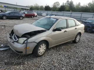 2006 Ford Focus S with VIN 1FAFP34N06W152580, listed as a Copart auction lot 51482935 with 123,630 mi miles and Salvage Title. Bid and sale history available at carsss.com. Image 1.