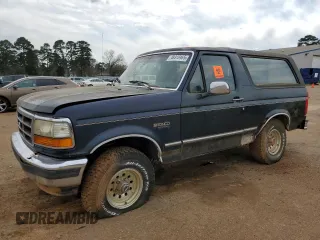 1993 Ford Bronco XL with VIN 1FMEU15N9PLA32874, listed as a Copart auction lot 48910465 with 0 mi miles and Clean Title. Bid and sale history available at carsss.com. Image 1.