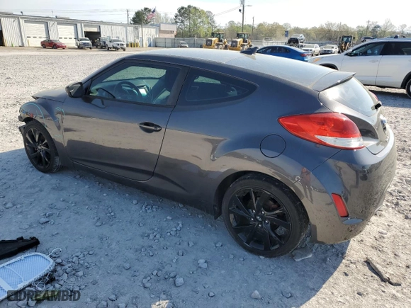 2016 Hyundai Veloster with VIN KMHTC6AD3GU265387, listed as a Copart auction lot 51079305 with 95,953 mi miles and Salvage Title. Bid and sale history available at carsss.com. Image 2.