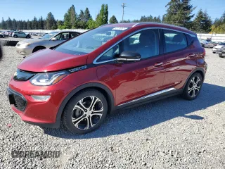 2019 Chevrolet Bolt EV Premier z VIN 1G1FZ6S00K4102385, wystawiony jako Copart lot #55166865 z przebiegiem Nie podano mil oraz Szkoda całkowita • Salvage title. Historia ofert i sprzedaży dostępna na DreamBid. Obrazek 1.