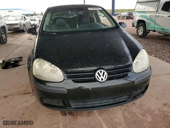 2008 Volkswagen Rabbit S with VIN WVWAA71K98W097752, listed as a Copart auction lot 47844695 with 124,036 mi miles and Salvage Title. Bid and sale history available at carsss.com. Image 10.