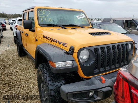 2021 Jeep Gladiator Mojave z VIN 1C6JJTEG6ML547990, wystawiony jako Copart lot #73786034 z przebiegiem Nie podano mil oraz Nie do naprawy • Non repairable. Historia ofert i sprzedaży dostępna na DreamBid. Obrazek 5.