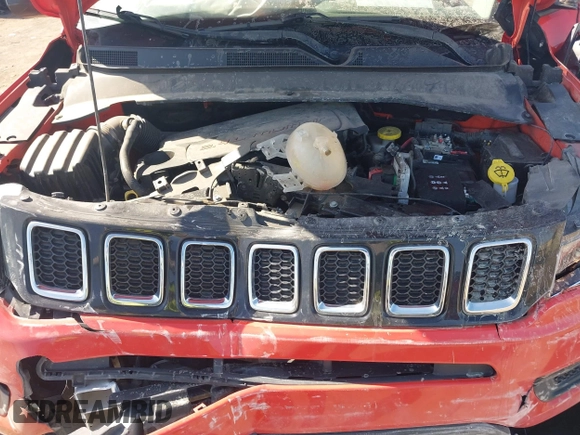 2018 Jeep Compass Sport with VIN 3C4NJCAB2JT169736, listed as a IAAI auction lot 41794046 with 86,998 mi miles. Bid and sale history available at carsss.com. Image 10.