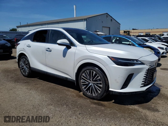 2024 Lexus RX 350h with VIN 2T2BBMCA2RC026628, listed as a Copart auction lot 63908035 with 14,710 mi miles and Clean title. Bid and sale history available at DreamBid. Image 4.