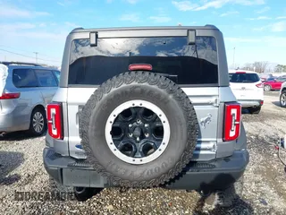 2022 Ford Bronco with VIN 1FMEE5DP5NLB85773, listed as a IAAI auction lot 41184225 with 22,597 mi miles. Bid and sale history available at carsss.com. Image 17.