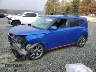 2021 Kia Soul Turbo with VIN KNDJ53AF1M7740728, listed as a Copart auction lot 81452354 with Not Provided miles and Salvage Title. Bid and sale history available at DreamBid. Image 1.