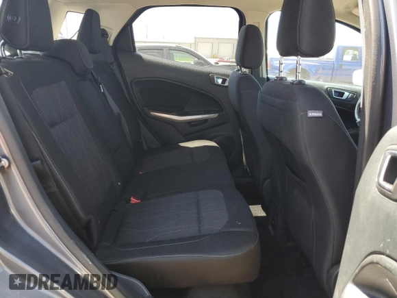 2018 Ford EcoSport SE z VIN MAJ6P1UL7JC192460, wystawiony jako Copart lot #56304555 z przebiegiem 51 878 mil mil oraz Szkoda całkowita • Salvage title. Historia ofert i sprzedaży dostępna na DreamBid. Obrazek 11.