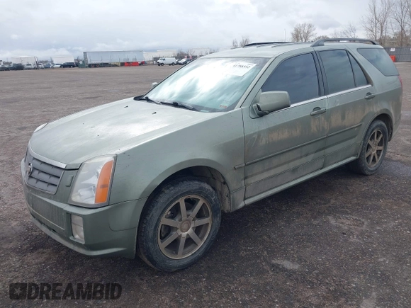 2004 Cadillac SRX with VIN 1GYDE63A340128713, listed as a IAAI auction lot 41788552 with 158,606 mi miles. Bid and sale history available at carsss.com. Image 2.
