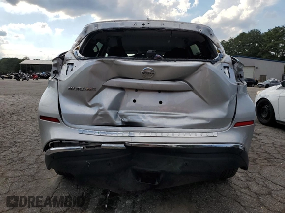 2022 Nissan Murano S with VIN 5N1AZ2AJ7NC123020, listed as a Copart auction lot 73141584 with 46,492 mi miles and Salvage Title. Bid and sale history available at DreamBid. Image 6.