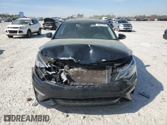 2020 Kia Optima LX with VIN 5XXGT4L37LG393470, listed as a Copart auction lot 50697405 with 138,514 mi miles and Salvage Title. Bid and sale history available at carsss.com. Image 5.