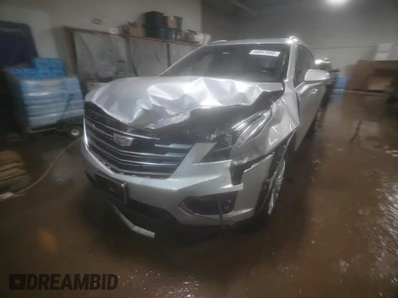 2018 Cadillac XT5 AWD with VIN 1GYKNBRS6JZ193224, listed as a Copart auction lot 44047695 with 105,654 mi miles and Salvage title. Bid and sale history available at DreamBid. Image 13.