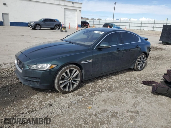 2017 Jaguar XE 35t Prestige with VIN SAJAK4BV2HA974312, listed as a Copart auction lot 51285455 with 99,910 mi miles and Salvage Title. Bid and sale history available at DreamBid. Image 1.
