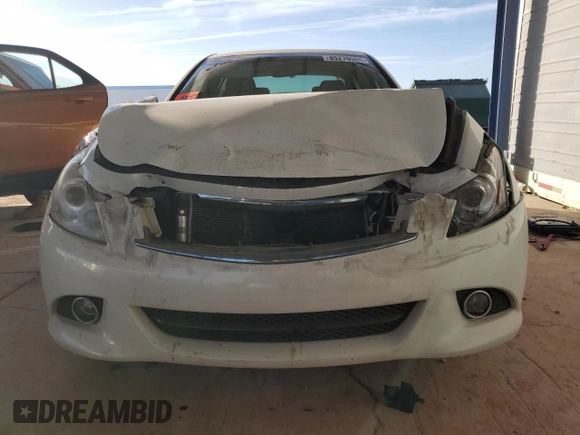 2012 Infiniti G25 Journey with VIN JN1DV6APXCM700433, listed as a Copart auction lot 85270994 with Not provided miles and Salvage title. Bid and sale history available at DreamBid. Image 5.