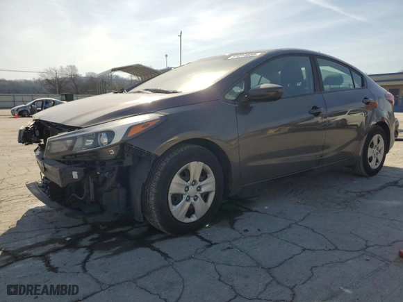 2017 Kia Forte LX with VIN 3KPFK4A74HE149795, listed as a Copart auction lot 51014685 with 0 mi miles and Salvage Title. Bid and sale history available at carsss.com. Image 1.