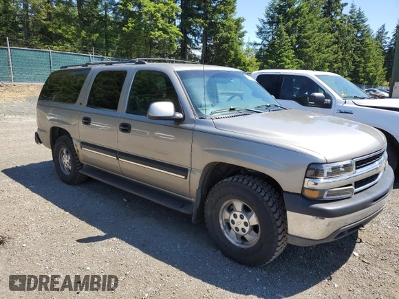 2001 Chevrolet Suburban LS with VIN 1GNFK16T91J309528, listed as a Copart auction lot 58804824 with 197,608 mi miles and Salvage Title. Bid and sale history available at carsss.com. Image 4.