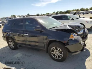 2006 Acura MDX Touring w/Navi with VIN 2HNYD18816H549468, listed as a Copart auction lot 60928304 with 193,769 mi miles and Salvage Title. Bid and sale history available at carsss.com. Image 4.