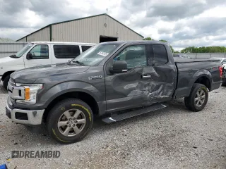 2018 Ford F-150 XL with VIN 1FTFX1EG2JKD76934, listed as a Copart auction lot 57383195 with 118,222 mi miles and Salvage title. Bid and sale history available at DreamBid. Image 1.