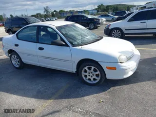1999 Dodge Neon Highline with VIN 3B3ES47CXXT200471, listed as a IAAI auction lot 41282708 with 109,658 mi miles. Bid and sale history available at carsss.com. Image 1.