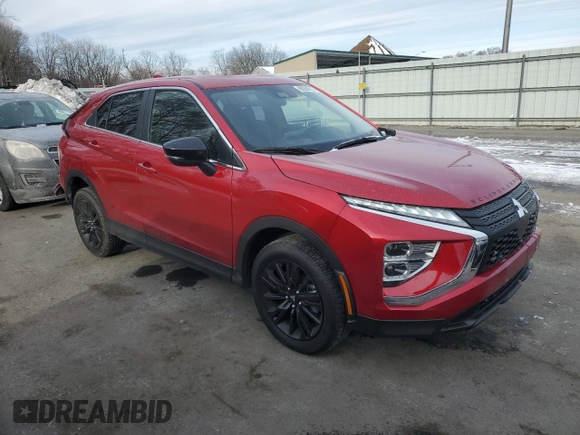 2024 Mitsubishi Eclipse Cross LE z VIN JA4ATVAA6RZ002693, wystawiony jako Copart lot #89358915 z przebiegiem 786 mil mil oraz Szkoda całkowita • Salvage title. Historia ofert i sprzedaży dostępna na DreamBid. Obrazek 4.
