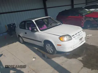 2004 Hyundai Accent with VIN KMHCF35C94U315390, listed as a IAAI auction lot 41391877 with 162,406 mi miles. Bid and sale history available at carsss.com. Image 1.