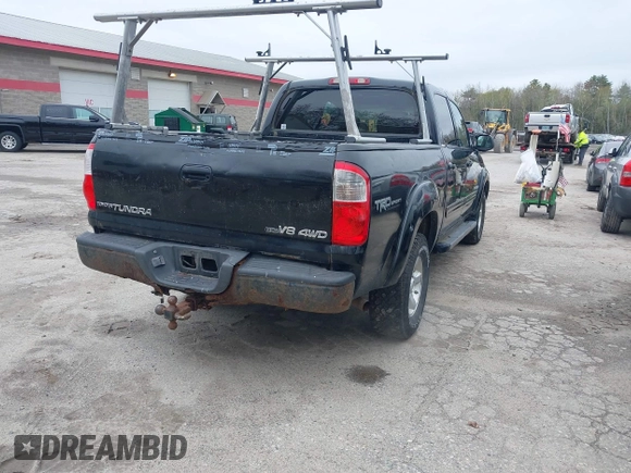 2006 Toyota Tundra Limited with VIN 5TBDT48126S509163, listed as a IAAI auction lot 42188532 with 286,505 mi miles and . Bid and sale history available at DreamBid. Image 4.