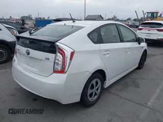 2015 Toyota Prius Four with VIN JTDKN3DU5F0410147, listed as a IAAI auction lot 42593422 with 12,537 mi miles and . Bid and sale history available at DreamBid. Image 4.