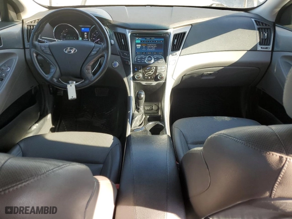 2013 Hyundai Sonata Hybrid Limited w/Panoramic Sunroof Pkg with VIN KMHEC4A42DA068835, listed as a Copart auction lot 50184275 with 152,480 mi miles and Salvage Title. Bid and sale history available at carsss.com. Image 8.