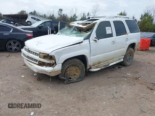 2003 Chevrolet Tahoe LT with VIN 1GNEK13Z53R121923, listed as a IAAI auction lot 41590696 with 1 mi miles. Bid and sale history available at carsss.com. Image 2.
