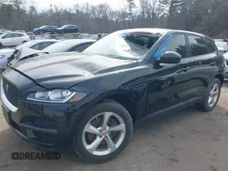 2018 Jaguar F-Pace 30t Premium with VIN SADCJ2GX9JA237496, listed as a IAAI auction lot 41672620 with 80,061 mi miles and . Bid and sale history available at DreamBid. Image 17.