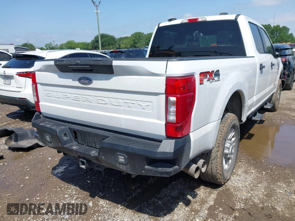 2021 Ford F-250 XL with VIN 1FT7W2BT1MED43814, listed as a IAAI auction lot 42207019 with 92,921 mi miles and . Bid and sale history available at DreamBid. Image 4.