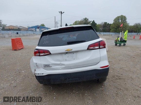 2022 Chevrolet Equinox LS with VIN 3GNAXHEV9NS213412, listed as a IAAI auction lot 42179897 with 51,681 mi miles and . Bid and sale history available at DreamBid. Image 15.