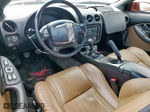 2002 Pontiac Firebird Formula with VIN 2G2FV22G622120277, listed as a Copart auction lot 58409765 with Not provided miles and Salvage title. Bid and sale history available at DreamBid. Image 8.