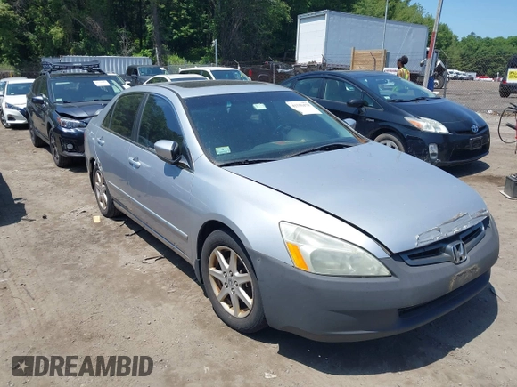 2003 Honda Accord EX with VIN 1HGCM66503A047908, listed as a IAAI auction lot 42556478 with 140,268 mi miles and . Bid and sale history available at DreamBid. Image 1.