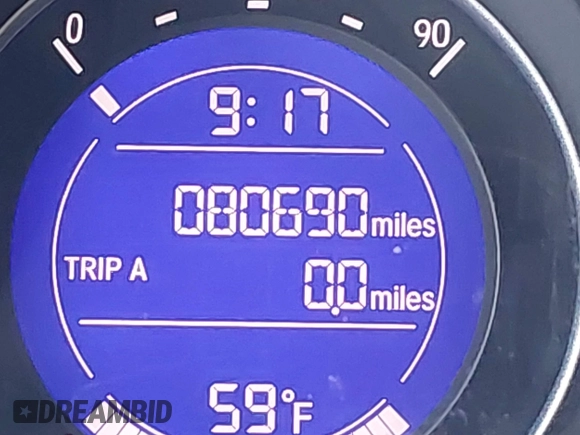 2015 Honda Fit LX with VIN 3HGGK5G5XFM737172, listed as a IAAI auction lot 42053332 with 80,690 mi miles. Bid and sale history available at carsss.com. Image 15.