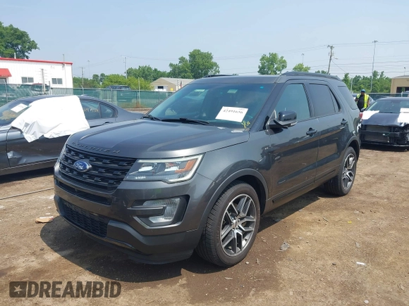 2017 Ford Explorer Sport z VIN 1FM5K8GT7HGB59563, wystawiony jako IAAI lot #42491656 z przebiegiem 90 622 mil mil oraz . Historia ofert i sprzedaży dostępna na DreamBid. Obrazek 17.