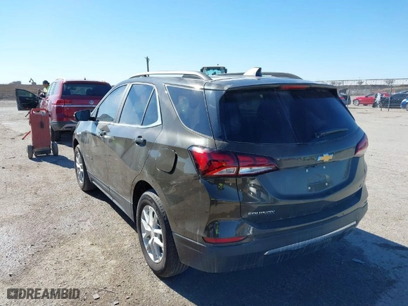 2024 Chevrolet Equinox LT with VIN 3GNAXKEGXRL208573, listed as a IAAI auction lot 41275771 with 9,260 mi miles. Bid and sale history available at carsss.com. Image 3.