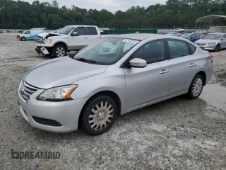 2014 Nissan Sentra SV with VIN 3N1AB7AP9EY262036, listed as a Copart auction lot 62483505 with 136,335 mi miles and Salvage title. Bid and sale history available at DreamBid. Image 1.