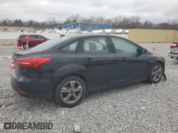 2018 Ford Focus SE with VIN 1FADP3FE0JL318465, listed as a Copart auction lot 51136615 with 82,191 mi miles and Salvage Title. Bid and sale history available at carsss.com. Image 3.