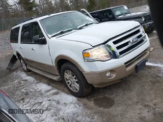 2014 Ford Expedition EL XLT with VIN 1FMJK1J53EEF49292, listed as a IAAI auction lot 41859198 with 245,918 mi miles. Bid and sale history available at carsss.com. Image 1.